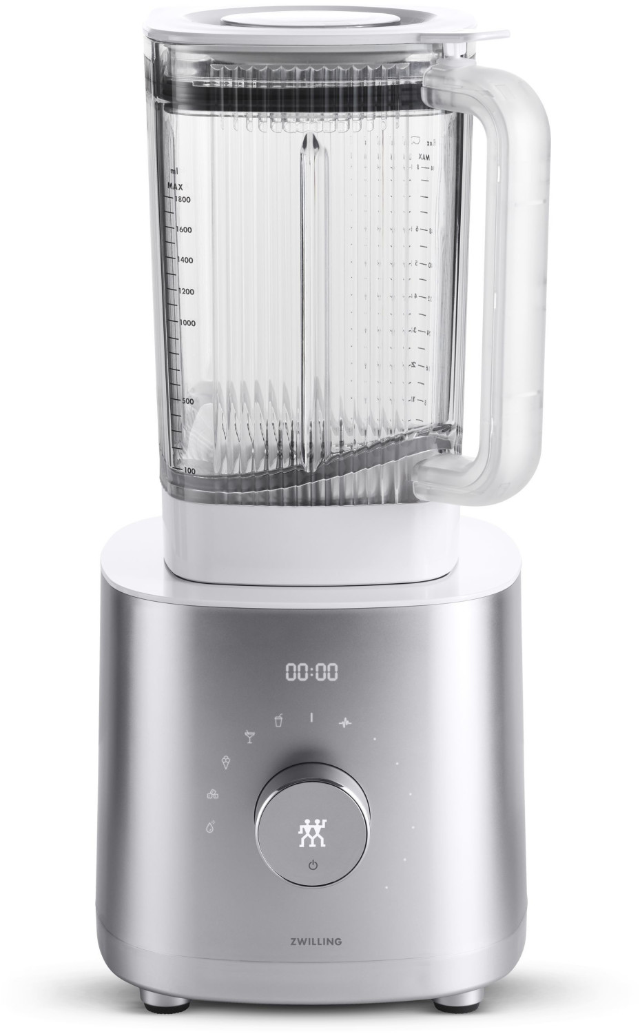 مخلوط کن حرفه‌ای زولینگ آلمان سفید مدل ZWILLING Enfinigy 53000-001-0 | موتور 1600 وات با تیغه استیل ضد زنگ